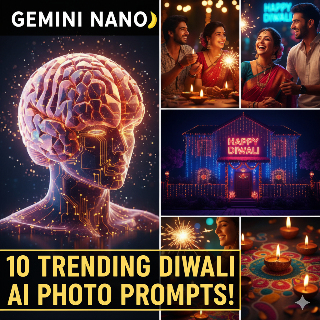 10 Trending Gemini Nano Banana Diwali Prompts To Make Stunning Photos